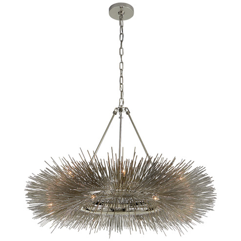 Strada 16 Light Chandelier in Polished Nickel (268|KW 5181PN)