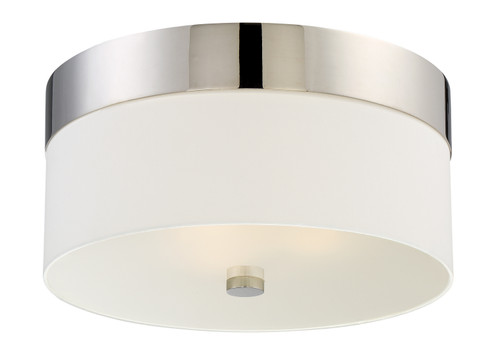 Grayson Three Light Flush Mount in Polished Nickel (60|293-PN)