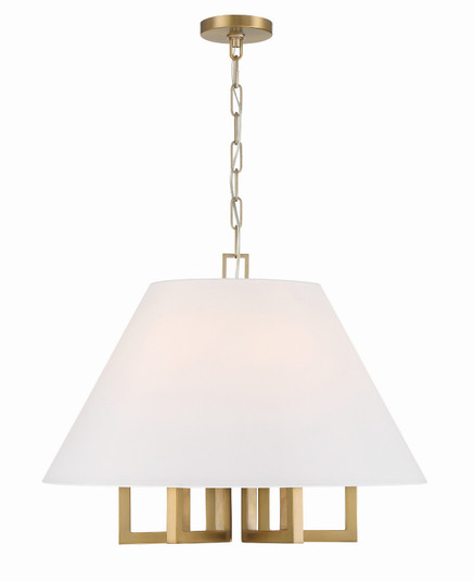 Westwood Six Light Chandelier in Vibrant Gold (60|2256-VG)