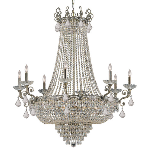 Majestic 20 Light Chandelier in Historic Brass (60|1488-HB-CL-S)