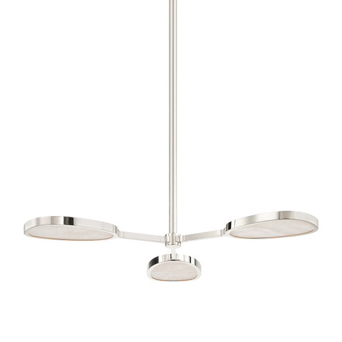 Patras LED Chandelier in Burnished Nickel (68|338-03-BN)