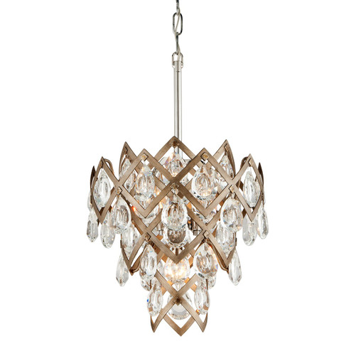 Tiara Three Light Pendant in Vienna Bronze (68|214-44)