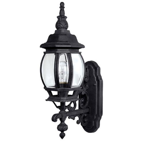 French Country One Light Outdoor Wall Lantern in Black (65|9867BK) French Country One Light Outdoor Wall Lantern in Black (65|9867BK)