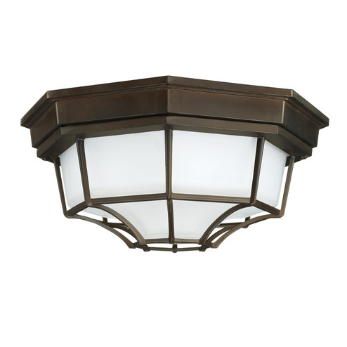 Outdoor Two Light Outdoor Flush Mount in Old Bronze (65|9800OB)