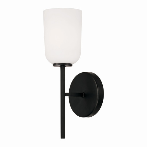 Lawson One Light Wall Sconce in Matte Black (65|648811MB-542)