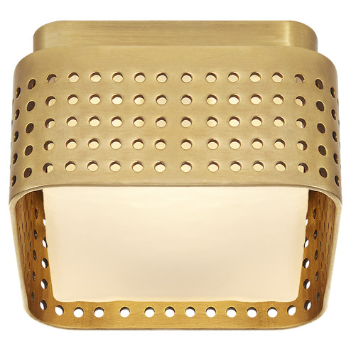 Precision LED Flush Mount in Antique-Burnished Brass (268|KW 4055AB-CDG)