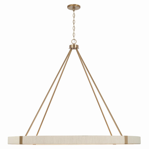 Delaney 12 Light Chandelier in Matte Brass (65|449801MA)