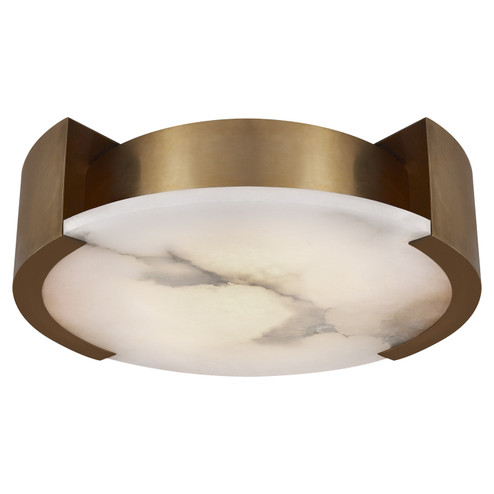 Melange LED Flush Mount in Antique-Burnished Brass (268|KW 4013AB)