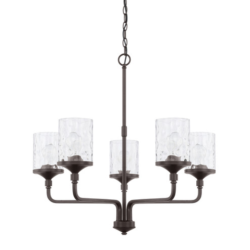 Colton Five Light Chandelier in Bronze (65|428851BZ-451)