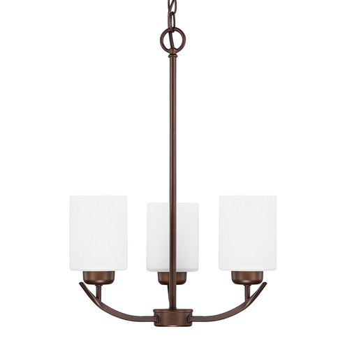 Dixon Three Light Chandelier in Bronze (65|415231BZ-338)