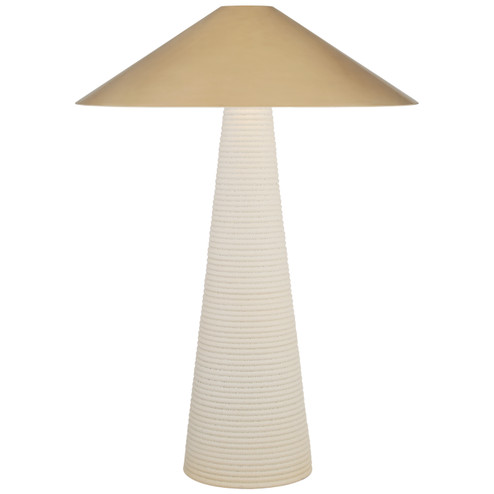 Miramar Two Light Table Lamp in Porous White (268|KW 3661PRW-AB)