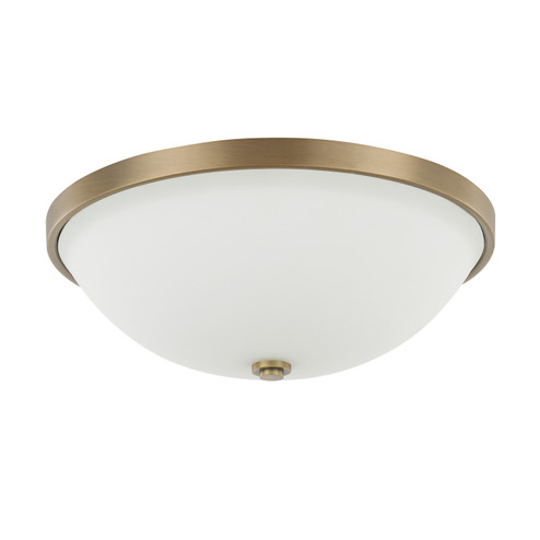 Perkins Three Light Flush Mount in Aged Brass (65|2325AD-SW)