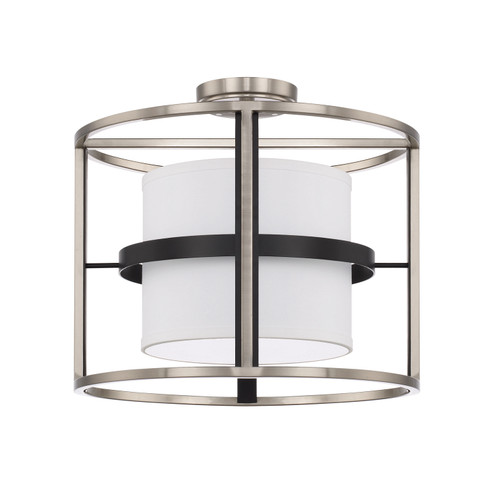 Tux Four Light Semi-Flush Mount in Black Tie (65|225241BT)