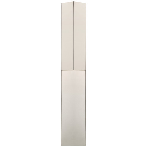 Rega LED Outdoor Wall Sconce in Polished Nickel (268|KW 2783PN)