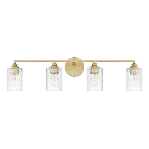 Milan Four Light Vanity in Capital Gold (65|120541CG-422)