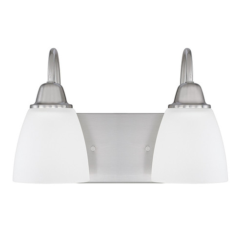 Trenton Two Light Vanity in Brushed Nickel (65|115121BN-337)