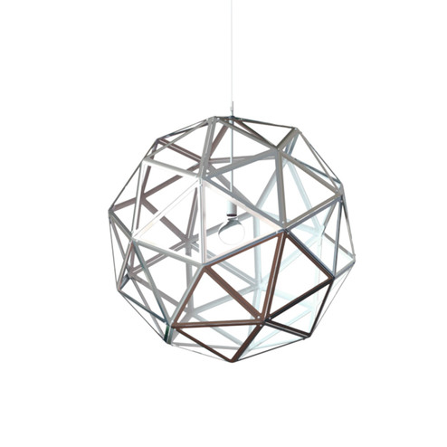 Geodome LED Pendant in Polished Chrome (326|GDM-32A-PW-12E-NAK)