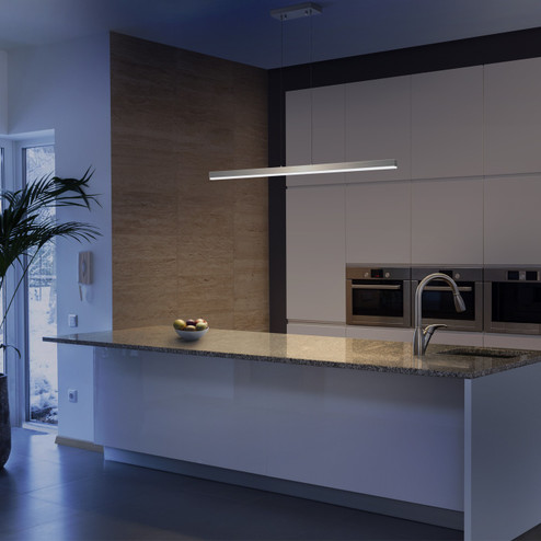 Float LED Linear Pendant in Satin Nickel (326|FLT-48P-SN-12T-30K)