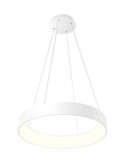 Circuit LED Pendant in White (326|CIR-32P-WH-27U-30K)