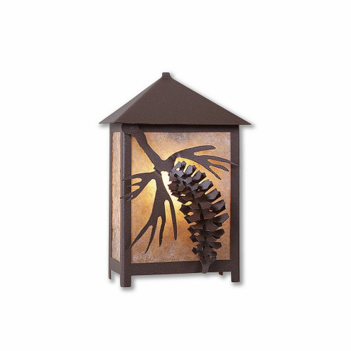 Sehome-Spruce Cone One Light Wall Sconce in Rustic Brown (172|M53140AL-27)
