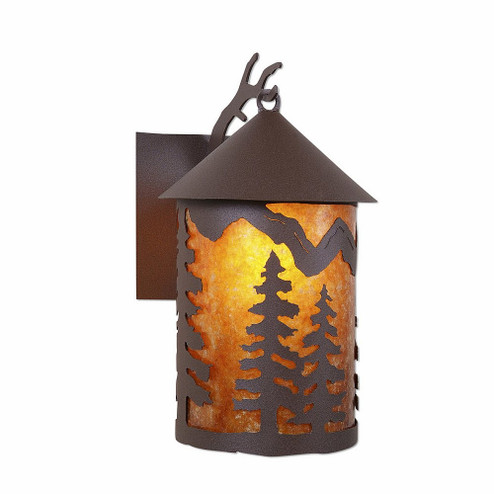 Cascade Lantern-Spruce Tree One Light Wall Sconce in Rustic Brown (172|M51614AM-27)