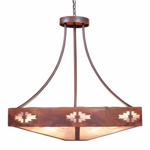 Ridgemont-Pueblo 17 Light Chandelier in Rust Patina (172|A42684AL-HR-02)