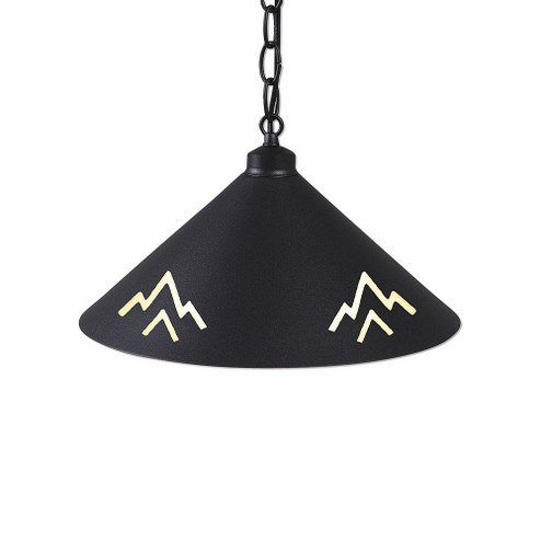 Canyon Black Iron One Light Pendant in Black Iron (172|A24402CH-97)