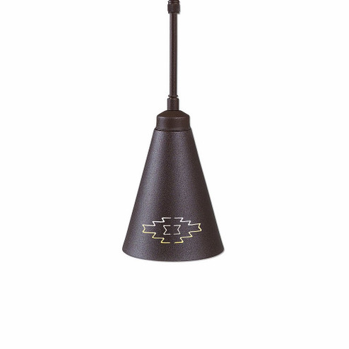 Canyon Rustic Brown One Light Pendant in Rustic Brown (172|A24084ST-27)