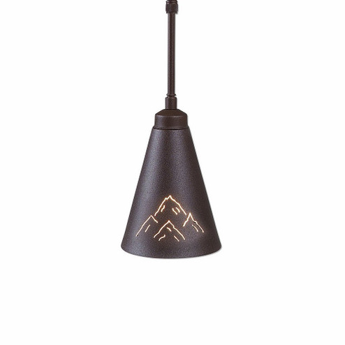 Canyon Rustic Brown One Light Pendant in Rustic Brown (172|A24041ST-27)