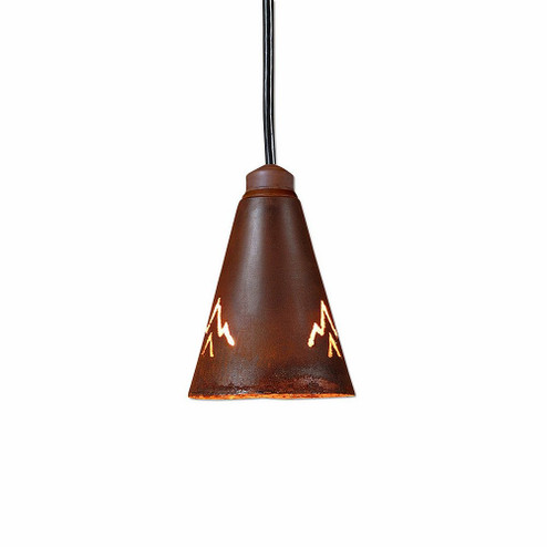 Canyon Rust Patina One Light Pendant in Rust Patina (172|A24002BC-02)