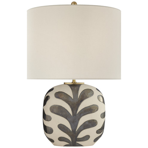 Parkwood One Light Table Lamp in Natural Bisque and Black Pearl (268|KS 3618NBQ/BKP-L)