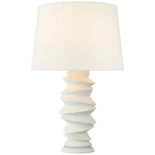 Karissa LED Table Lamp in Plaster White (268|JN 3005PW-L)