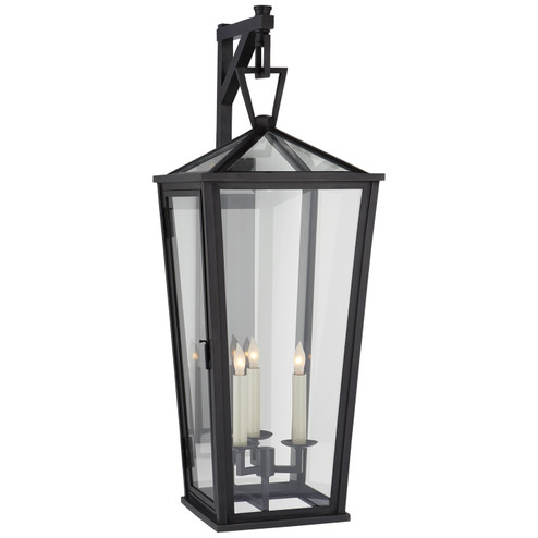 Darlana Outdoor Three Light Wall Lantern in Bronze (268|CHO 2789BZ-CG)