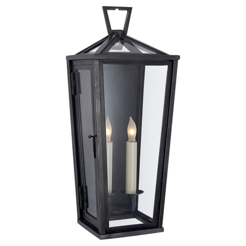 Darlana Outdoor Two Light Wall Lantern in Bronze (268|CHO 2087BZ)