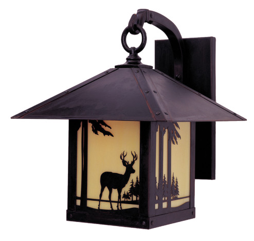 Timber Ridge One Light Wall Mount in Bronze (37|TRB-9DRTN-BZ)