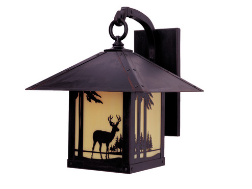 Timber Ridge One Light Wall Mount in Bronze (37|TRB-12DRTN-BZ)