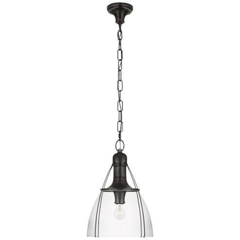 Prestwick One Light Pendant in Bronze (268|CHC 5475BZ-CG)