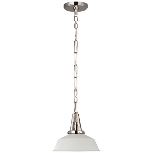 Layton LED Pendant in Polished Nickel (268|CHC 5460PN-WHT)