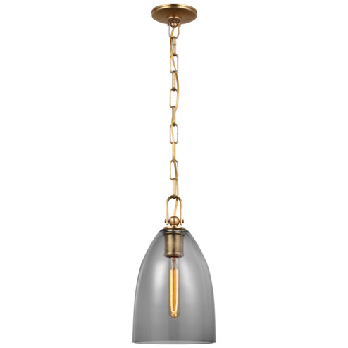 Andros LED Pendant in Antique-Burnished Brass (268|CHC 5425AB-SMG)