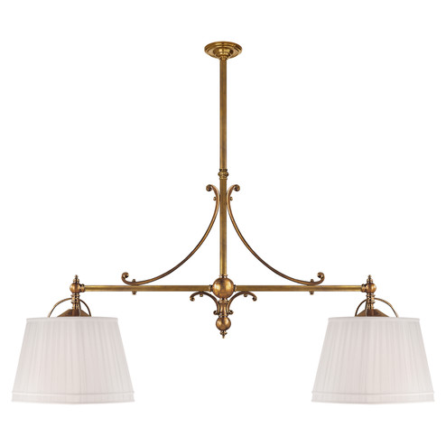 Sloane Four Light Pendant in Antique-Burnished Brass (268|CHC 5102AB-L)