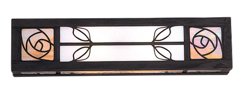 Saint Clair Two Light Bath Bar in Mission Brown (37|SCLB-18RM-MB)
