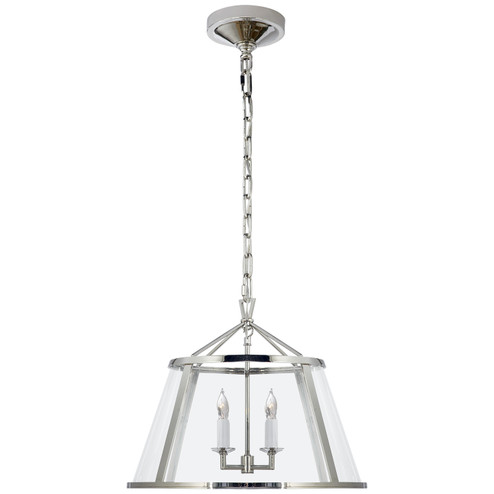 Darlana Pendant Four Light Pendant in Polished Nickel (268|CHC 2201PN-CG)