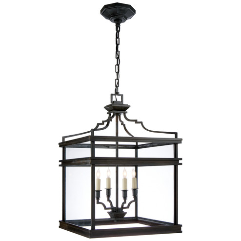 Mykonos Four Light Lantern in Aged Iron (268|CHC 2161AI)