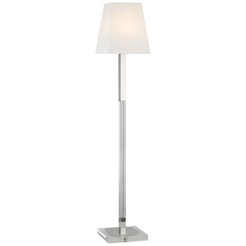 Reagan LED Floor Lamp in Polished Nickel and Crystal (268|CHA 9912PN/CG-L)