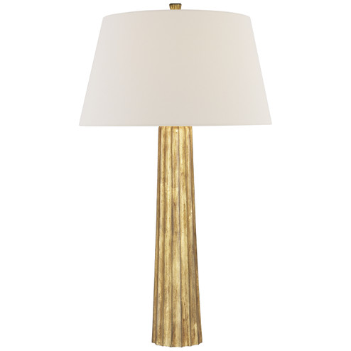 Fluted Spire One Light Table Lamp in Gilded Iron (268|CHA 8906GI-L)