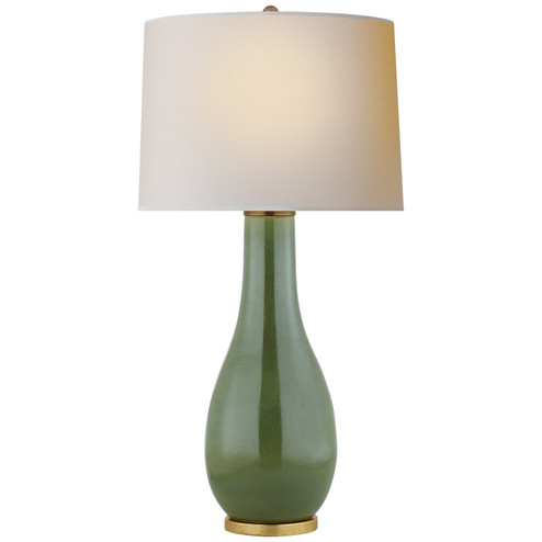 Orson One Light Table Lamp in Shellish Kiwi (268|CHA 8655SHK-NP)