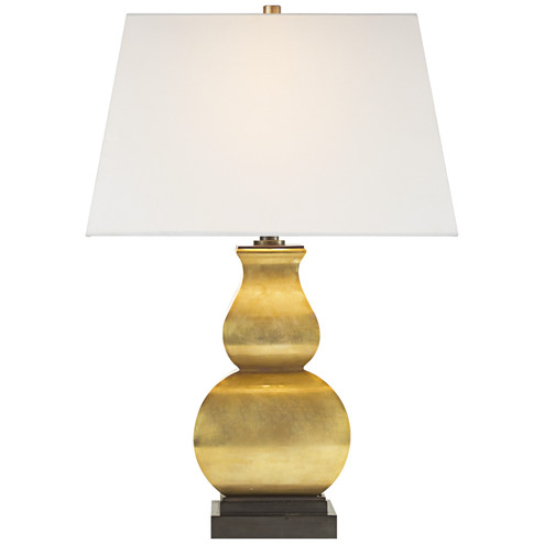 Fang Gourd One Light Table Lamp in Antique-Burnished Brass (268|CHA 8627AB-L)