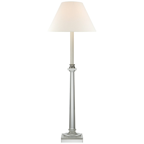 Swedish Column One Light Buffet Lamp in Crystal (268|CHA 8461CG-L)