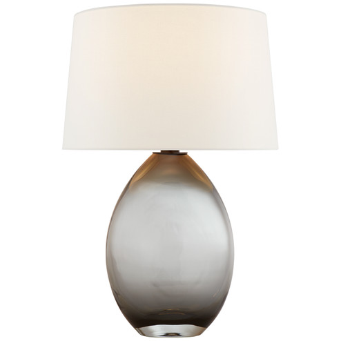 Myla One Light Table Lamp in Smoked Glass (268|CHA 3421SMG-L)