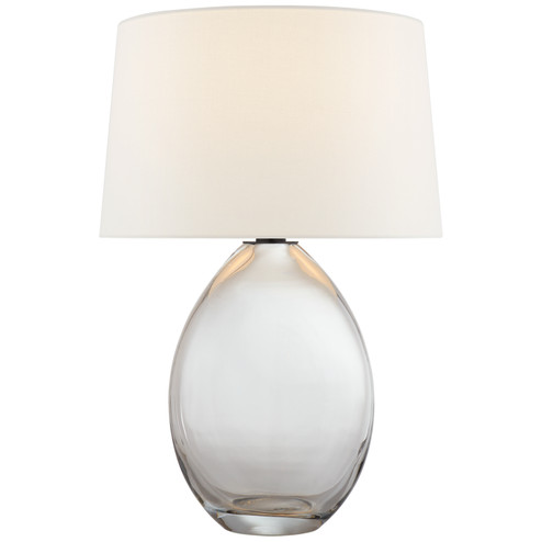Myla One Light Table Lamp in Clear Glass (268|CHA 3421CG-L)
